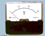 O voltmetro  um aparelho que realiza medies de tenso eltrica em um circuito e exibe essas medies, geralmente, por meio de um ponteiro mvel ou um mostrador de cristal lquido (LCD). A unidade apresentada geralmente  o volt. <br /><br /> Palavras-chave: Voltmetro, tenso, volt, resistncia, circuito, eletricidade.