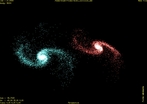 Colisão de galáxias