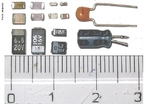 Diferentes modelos de capacitores