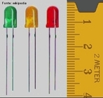 LEDs so diodos emissores de luz. So muito utilizados como indicadores de funcionamento de circuitos eletrnicos.   <br /><br />  Palavras-chave: Eletromagnetismo, luz, diodo, semicondutor, eltrons, energia, ftons, eletrnica.