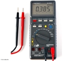 Destinado a medir e avaliar grandezas eltricas, um Multmetro ou Multiteste (Multimeter ou DMM - digital multi meter em ingls)  um instrumento que pode ter mostrador analgico (de ponteiro) ou digital. <br /><br /> Palavras-chave: Eletricidade, eletromagnetismo, multmetro, medida, eletrnica, voltagem, corrente eltrica, resistncia, volts.