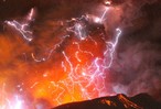 Raios em erupes vulcnicas. <br /> Palavras-chave: Cargas eltricas, eletricidade esttica, vulo.  