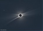 Um eclipse solar ocorre quando existe um alinhamento entre o Sol, a Lua e a Terra de forma em que a Lua oculte parcialmente ou totalmente o disco solar. Como resultado se forma um cone de sombra sobre determinadas regiões da Terra. <br /> <br /> Palavras-chave: Astronomia, eclipse, Sol, Lua, Terra, umbra, penumbra, sombra, gravitação universal.